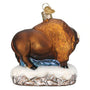 Santa with Bison Yellowstone Ornament - Old World Christmas back