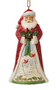 Santa Holding Cardinals Ornament - Jim Shore