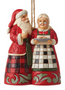 Santa & Mrs. Claus Ornament - Jim Shore