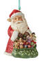 Santa with Toy Bag Ornament - Jim Shore