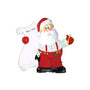 Santa with List Ornament for Christmas Tree