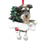 Schnauzer Dog Ornament for Christmas Tree