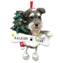 Schnauzer Dog Ornament for Christmas Tree