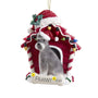 Personalized Schnauzer in Dog House Ornament