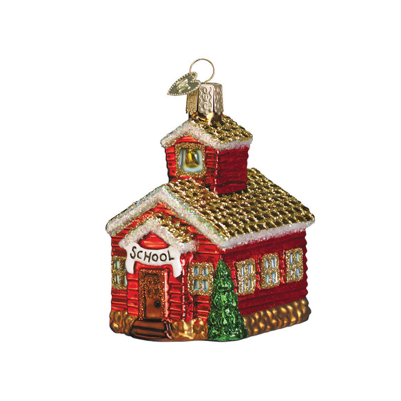 School House Ornament for Christmas Tree