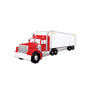 Red Semi-Truck Ornament for Christmas Tree