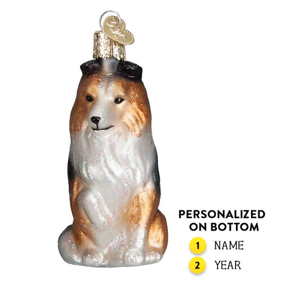 Sheltie Ornament Old World Christmas – Callisters Christmas