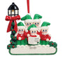 Silent Night Caroling Family of 5 Ornament for Christmas Tree