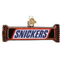 Snickers Glass Candy Bar Ornament Old World Christmas