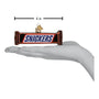 Snickers Glass Candy Bar Ornament 4 inches wide