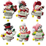Resin Snowman Six Assorted Styles Can Be Personalized For your tree