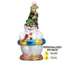 Snowman on Beach Ornament - Old World Christmas