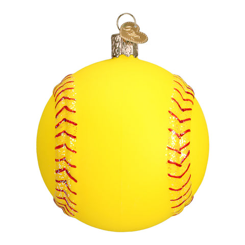 Softball Ornament for Christmas Tree
