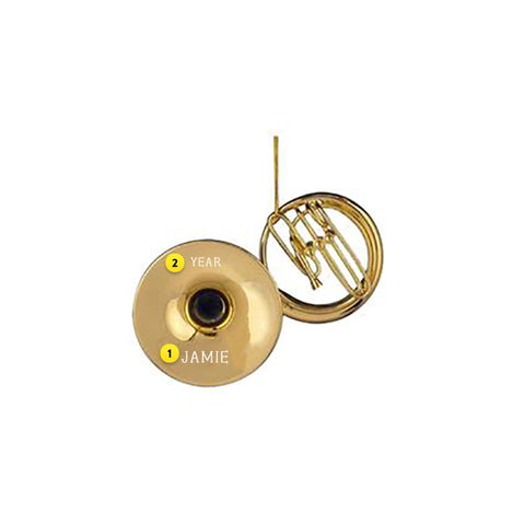 Personalized Sousaphone Ornament