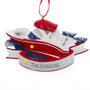 Personalized Speed Boat Ornament