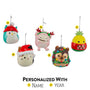 Personalized Squishmallows® Ornaments