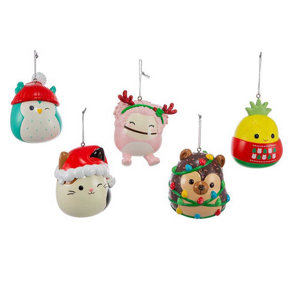 Personalized Squishmallows® Ornaments - A. Winston