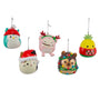 Squishmallows® Ornaments - Winston, Cam, Hans, Maui and Brina