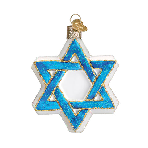 Star of David Ornament for Christmas Tree