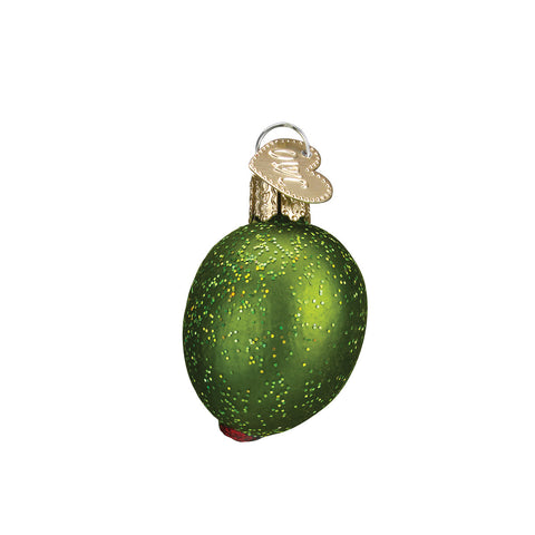Stuffed Green Olive Ornament for Christmas Tree