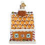 Sweet Gingerbread Cottage Ornament Side of Ornament