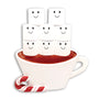 Personalized Hot Cocoa Family of 8 Table Top Decoration