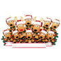 Personalized Reindeer Family of 11 Table Top Decoration