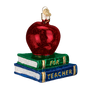 Teacher's Apple Ornament for Christmas Tree