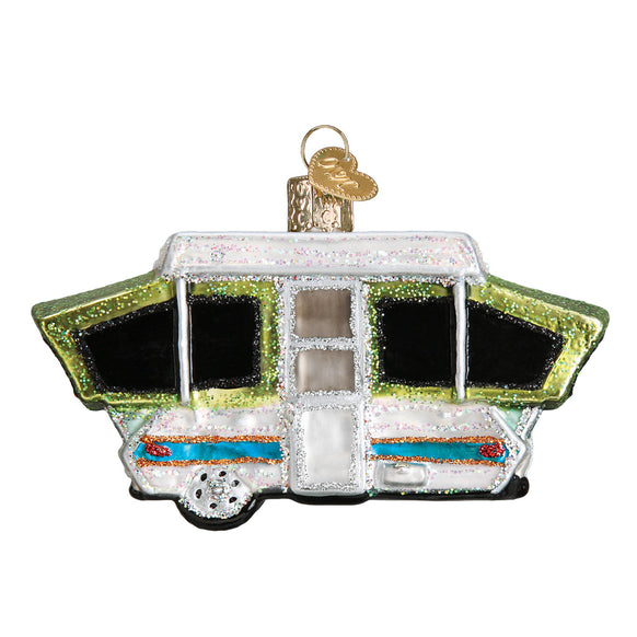 Tent Camper Ornament for Christmas Tree