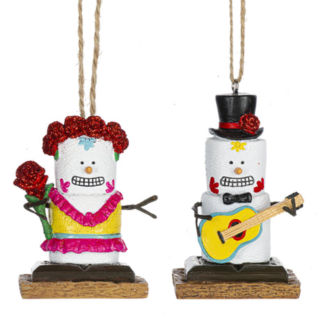The Original S'mores Day of the Dead Ornaments