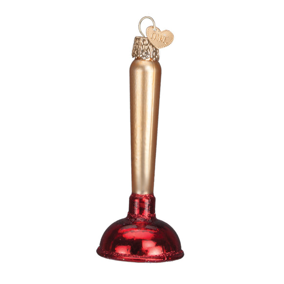 Toilet Plunger Ornament for Christmas Tree