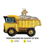 Toy Dump Truck Ornament - Old World Christmas