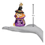 Trick-or-Treat Kitty in halloween bag Ornament 4inch high