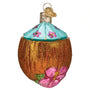 Tropical Coconut Ornament - Old World Christmas Side