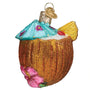 Tropical Coconut Ornament - Old World Christmas