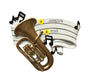 Tuba Personalized Ornament For Christmas Tree