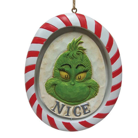 Two Sides of the Grinch Ornament