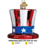 Uncle Sam's Hat Ornament - Old World Christmas