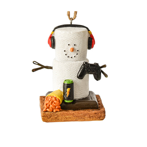 S'mores Gamer Christmas Tree Ornament