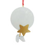 Volleyball Ball with Star Ornament for Christmas Tree