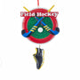 Personalized Field Hockey Ornament