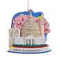 Personalized Washington D.C. Scene Ornament