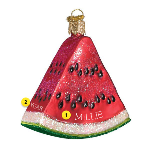 Watermelon Wedge Ornament - Old World Christmas