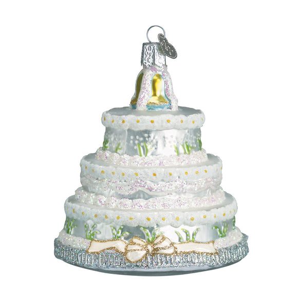 Wedding Cake Ornament for Christmas Tree