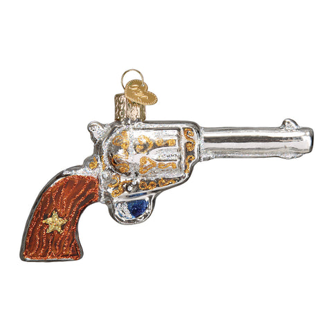 Western Revolver Ornament for Christmas Tree