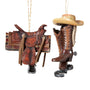 Western Saddle Ornament for Christmas Tree