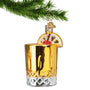 Old Fashioned Glass Christmas Ornament 