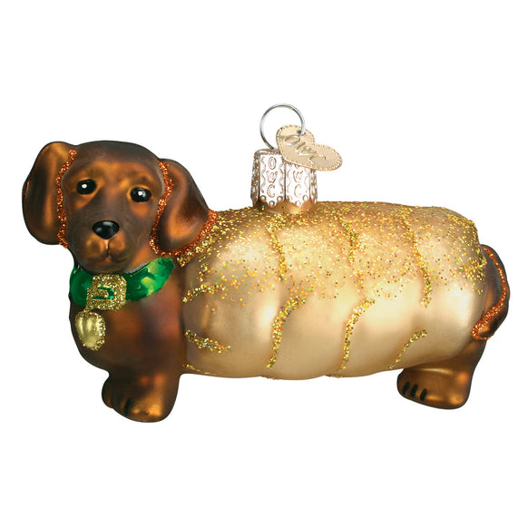 Wiener Dog Ornament for Christmas Tree