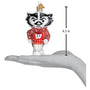Wisconsin Bucky Badger Ornament - Old World Christmas size