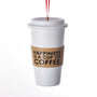 Happiness is a cup of Coffee, Coffee mug Christmas Tree Ornament